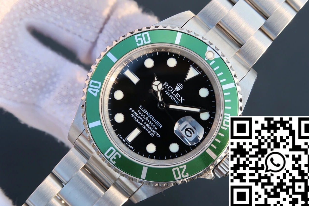 Submariner Green 16610LV-93250 JF Rolex Bezel Factory 0922